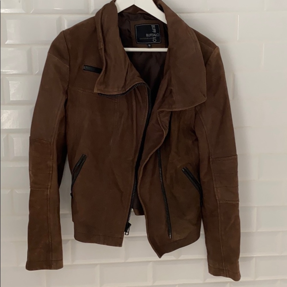 Buffalo Outwear Brown Leather/Suede Jacket